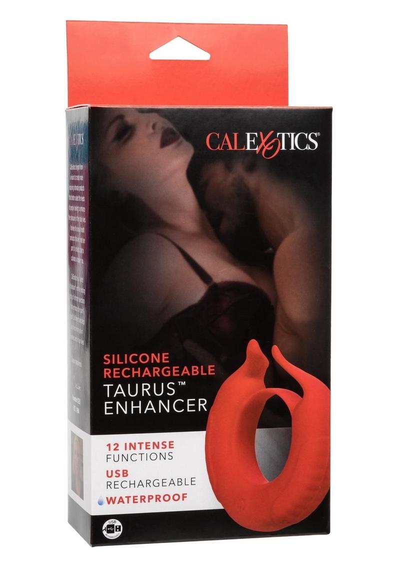 CalExotics Silicone Rechargeable Taurus Enhancer Couples Ring