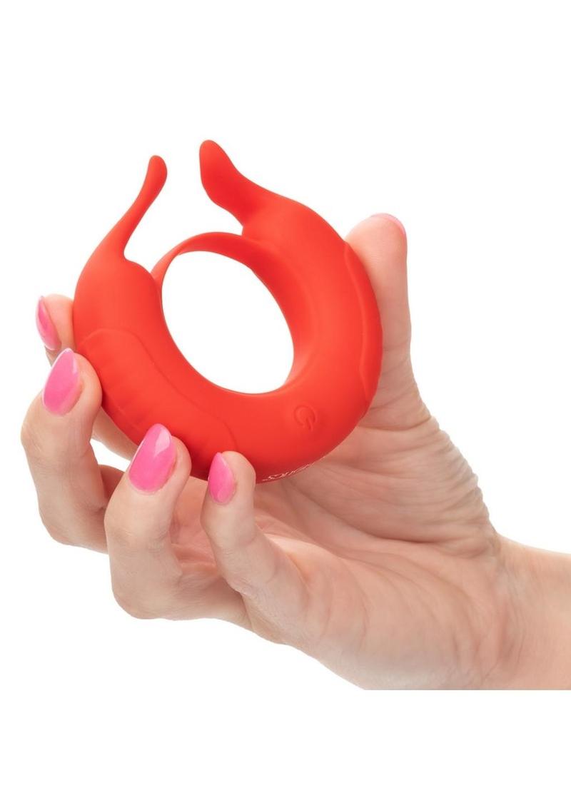 CalExotics Silicone Rechargeable Taurus Enhancer Couples Ring