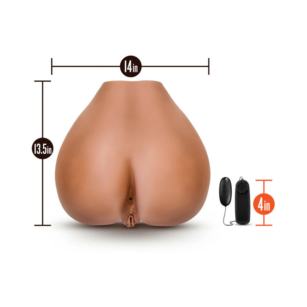 Blush X5 Men Rita Dual Entry Masturbator with Remote-Controlled Bullet Vibrator