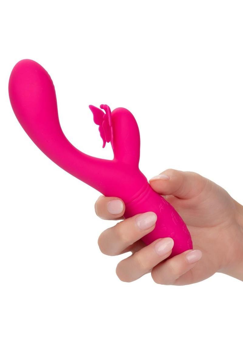 CalExotics Rechargeable Butterfly Kiss Flutter Silicone Massager