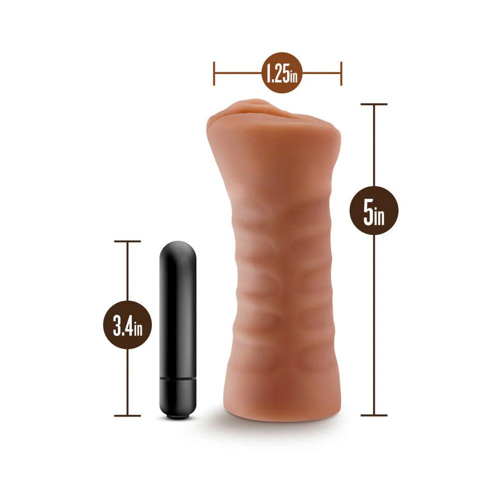 Blush M for Men Julieta Vagina Stroker with Bullet Vibrator