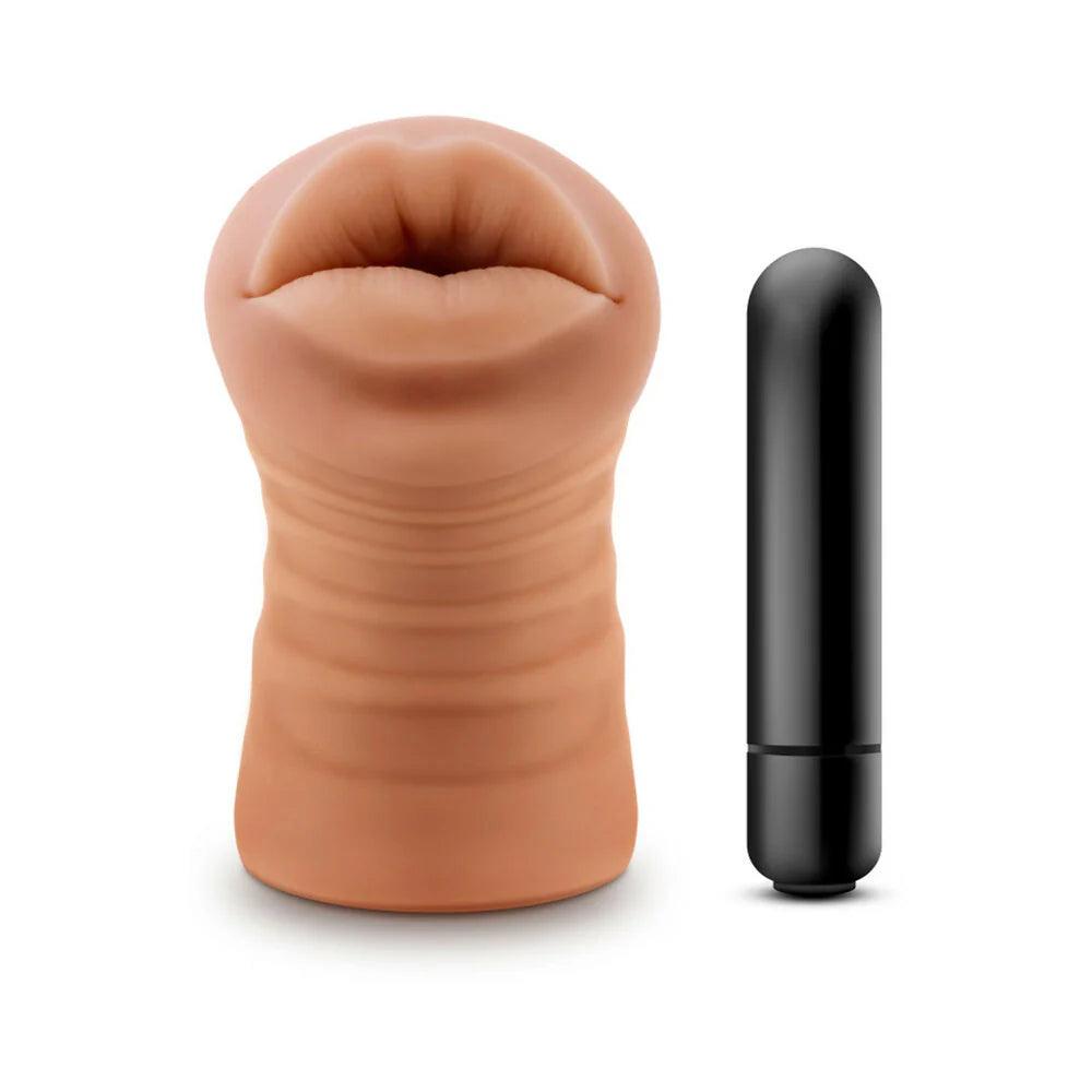 Blush M for Men Isabella Oral Stroker with Bullet Vibrator