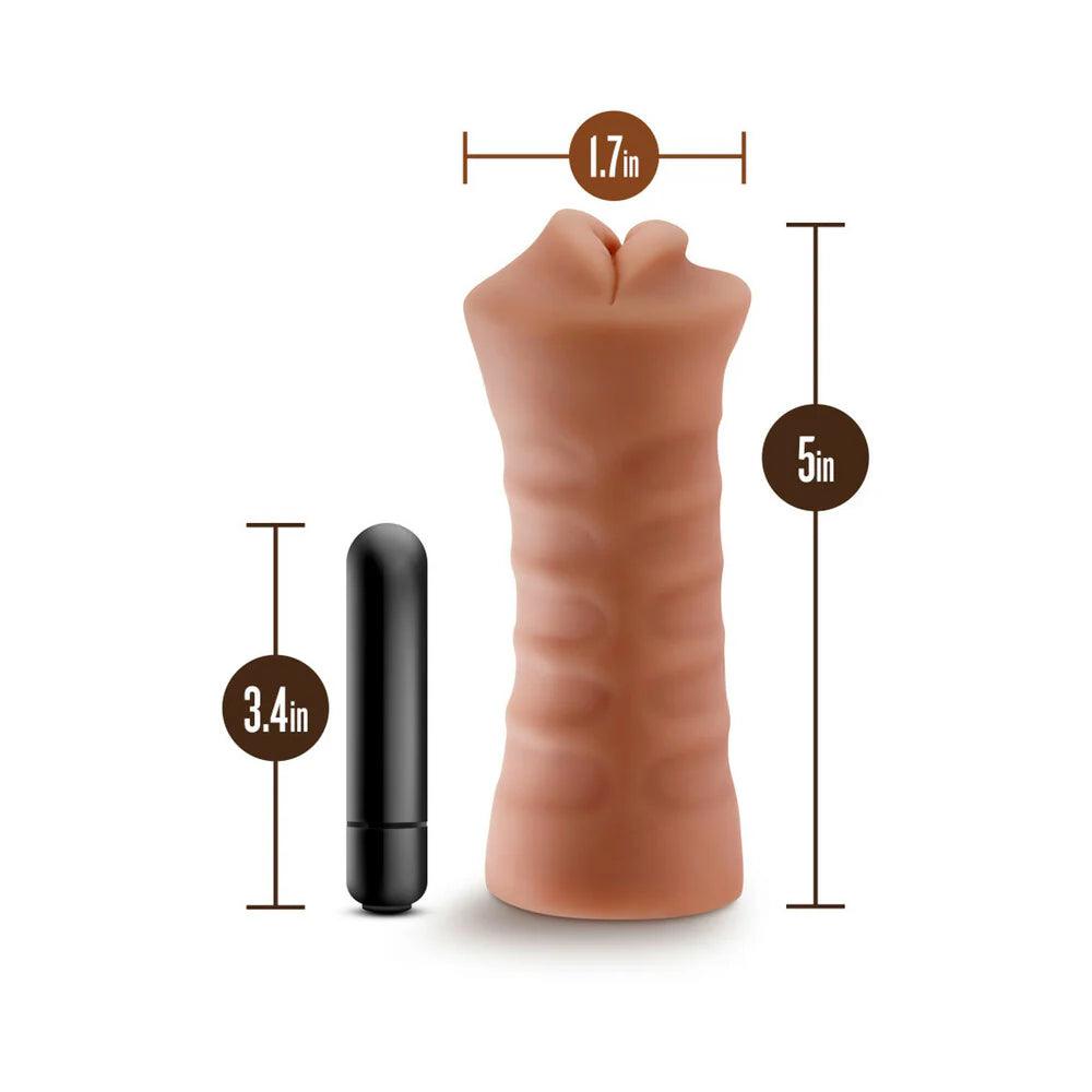 Blush M for Men Isabella Oral Stroker with Bullet Vibrator