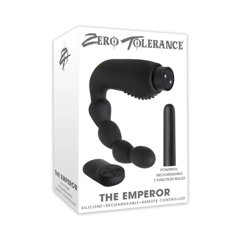 Zero Tolerance The Emperor Vibrating Silicone Prostate Massager