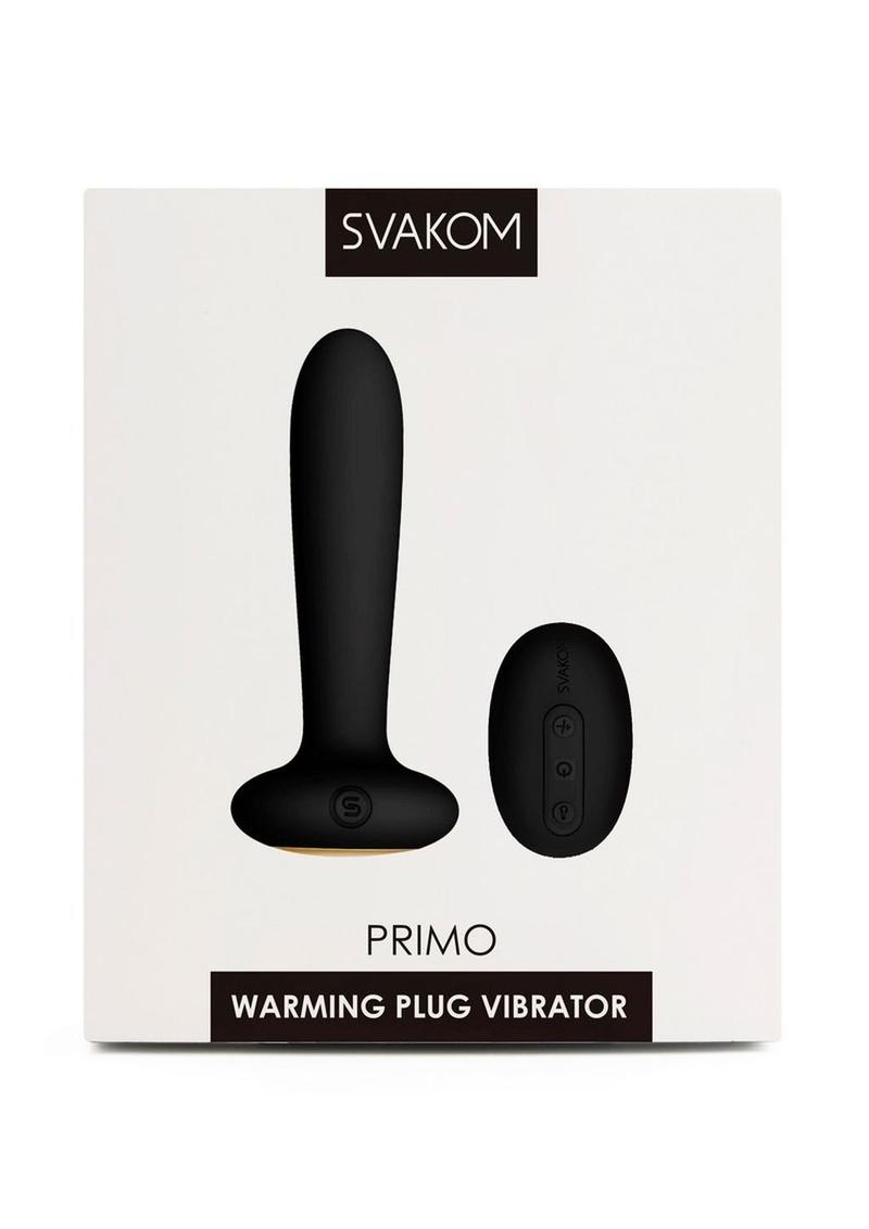 Svakom Primo Silicone Warming Anal Probe With Remote Control