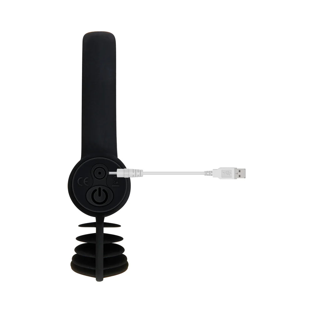 Zero Tolerance Bell Ringer Rechargeable Vibrating Flicking Silicone Cockring