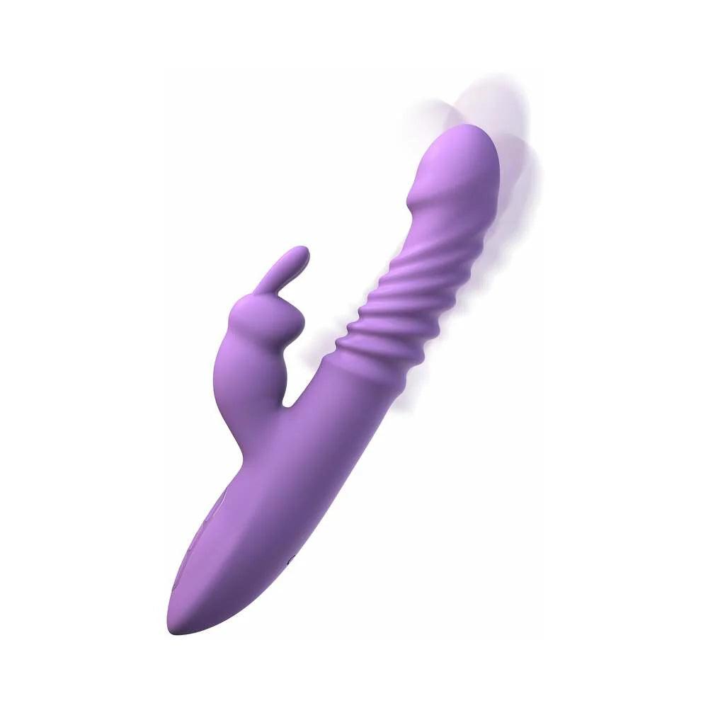 Pipedream Fantasy For Her Rechargeable Her Thrusting Silicone Rabbit Vibrator