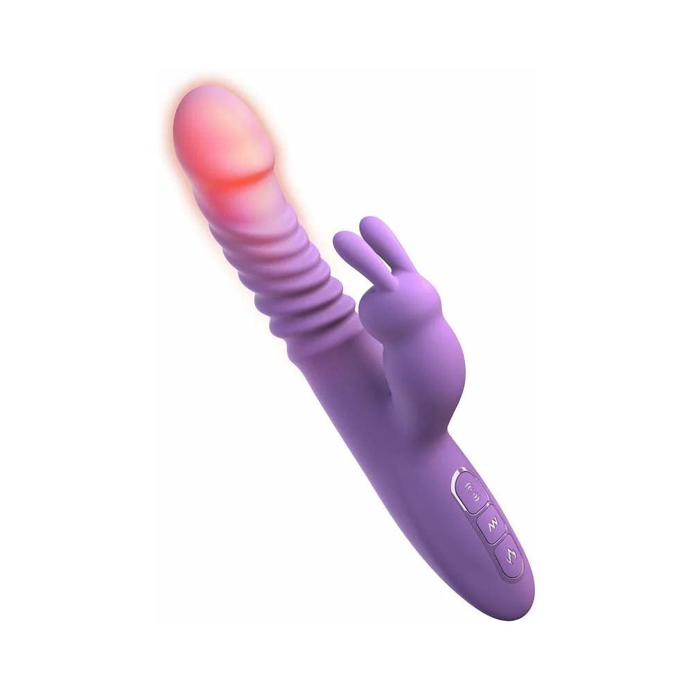 Pipedream Fantasy For Her Rechargeable Her Thrusting Silicone Rabbit Vibrator