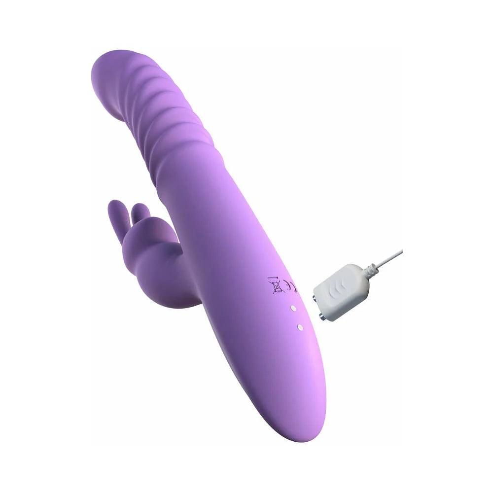 Pipedream Fantasy For Her Rechargeable Her Thrusting Silicone Rabbit Vibrator