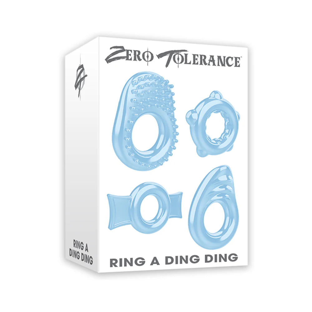 Zero Tolerance Ring A Ding Ding 4-Piece Cockring Set