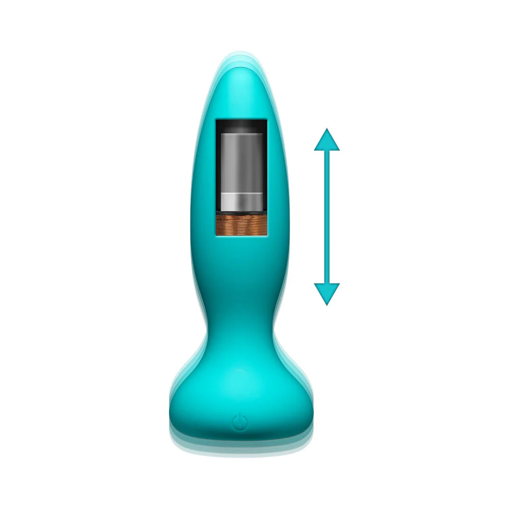 A-Play Thrust Adventurous Rechargeable Silicone Anal Plug with Remote