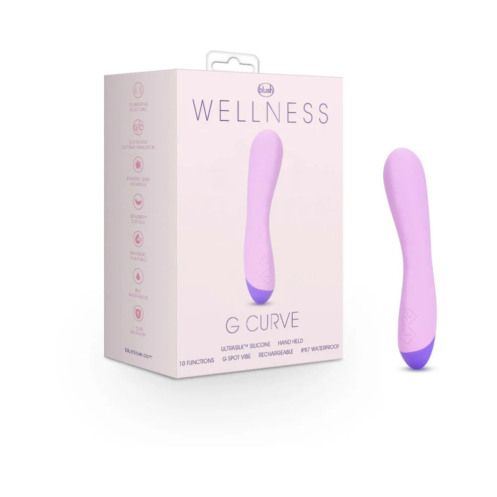 Blush Wellness G Curve Rechargeable Silicone G-Spot Vibrator