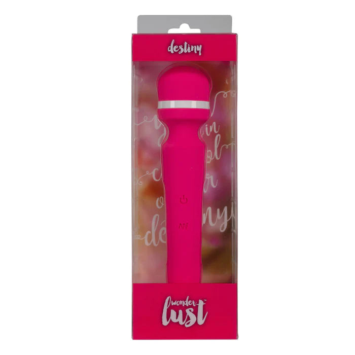 Wonderlust Destiny Silicone Rechargeable Wand Massager