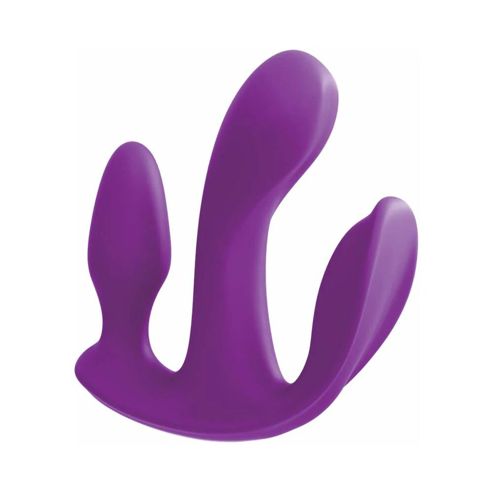 Pipedream 3Some Total Ecstasy Triple Stimulation Silicone Vibrator