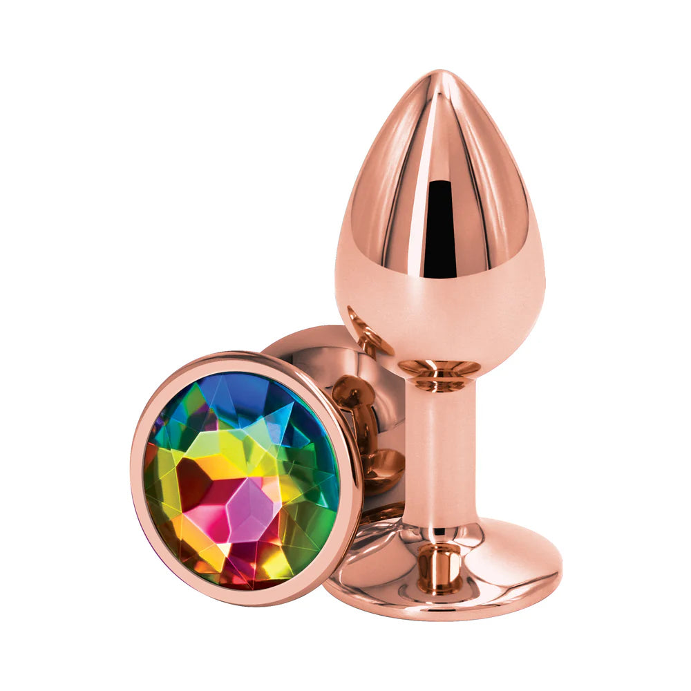 Rear Assets Rose Gold Anal Plug - Small