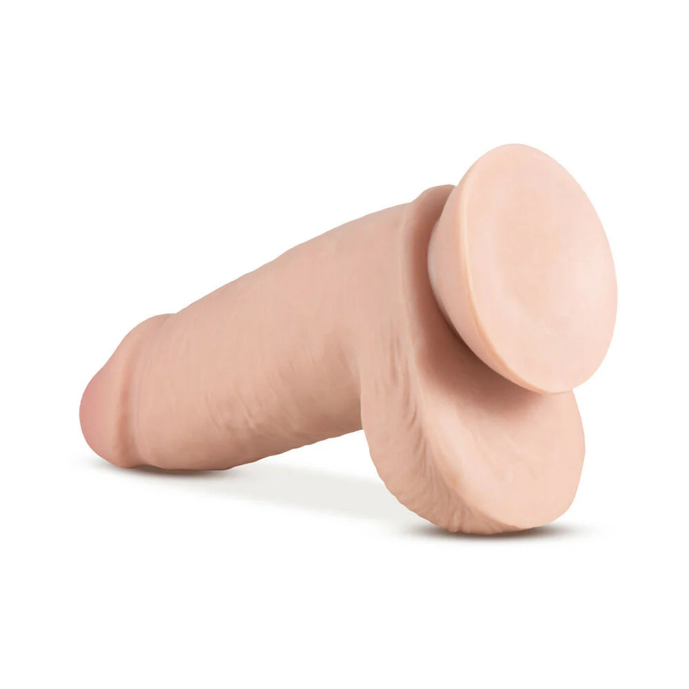 Blush Au Naturel 2.75 Pounder 10 in. Posable Dual Density Dildo with Balls & Suction Cup