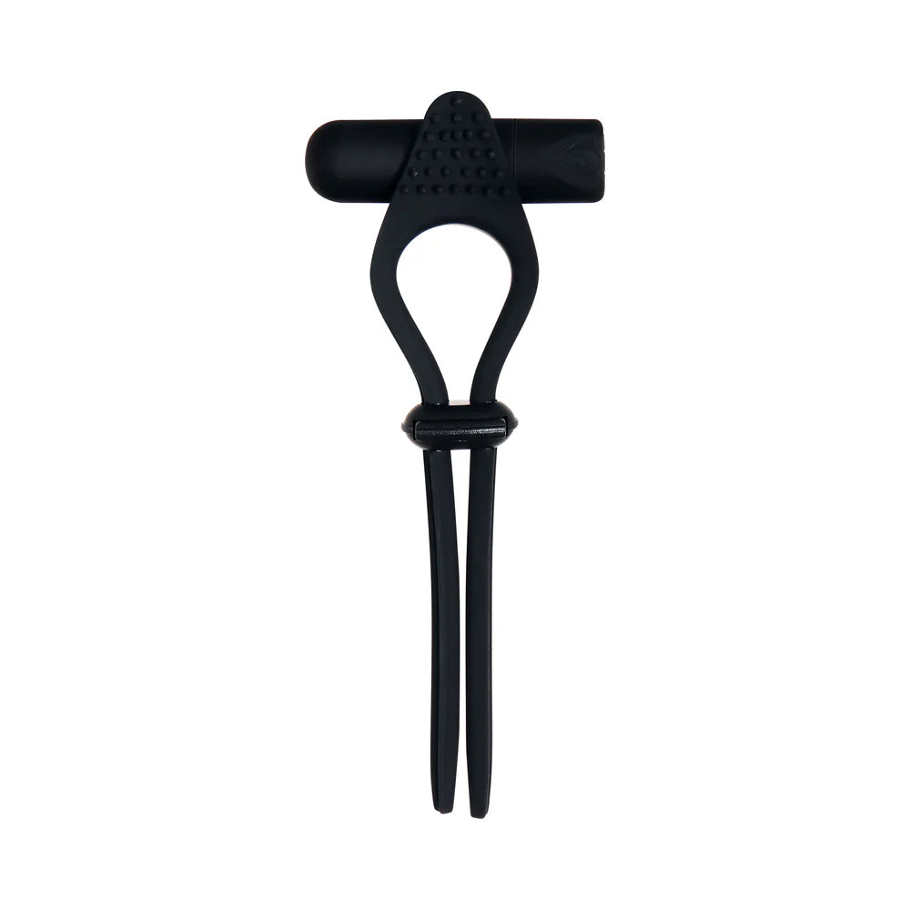 Zero Tolerance Black Tie Affair Rechargeable Silicone Cock Tie Cockring