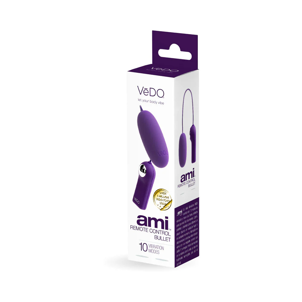 VeDO Ami Remote Control Silicone Bullet Vibrator