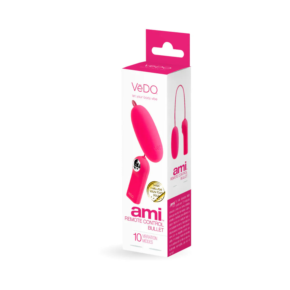 VeDO Ami Remote Control Silicone Bullet Vibrator