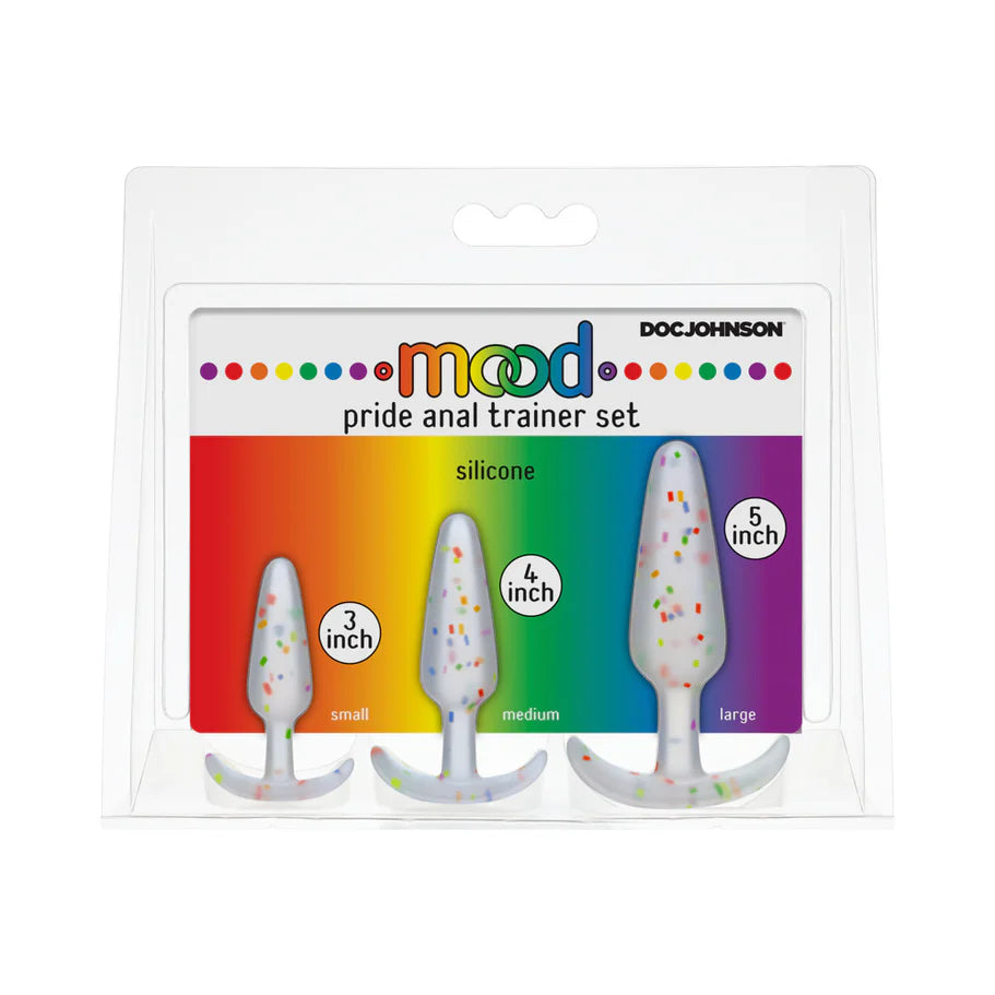 Doc Johnson Mood Pride Anal Training Set 3-Piece