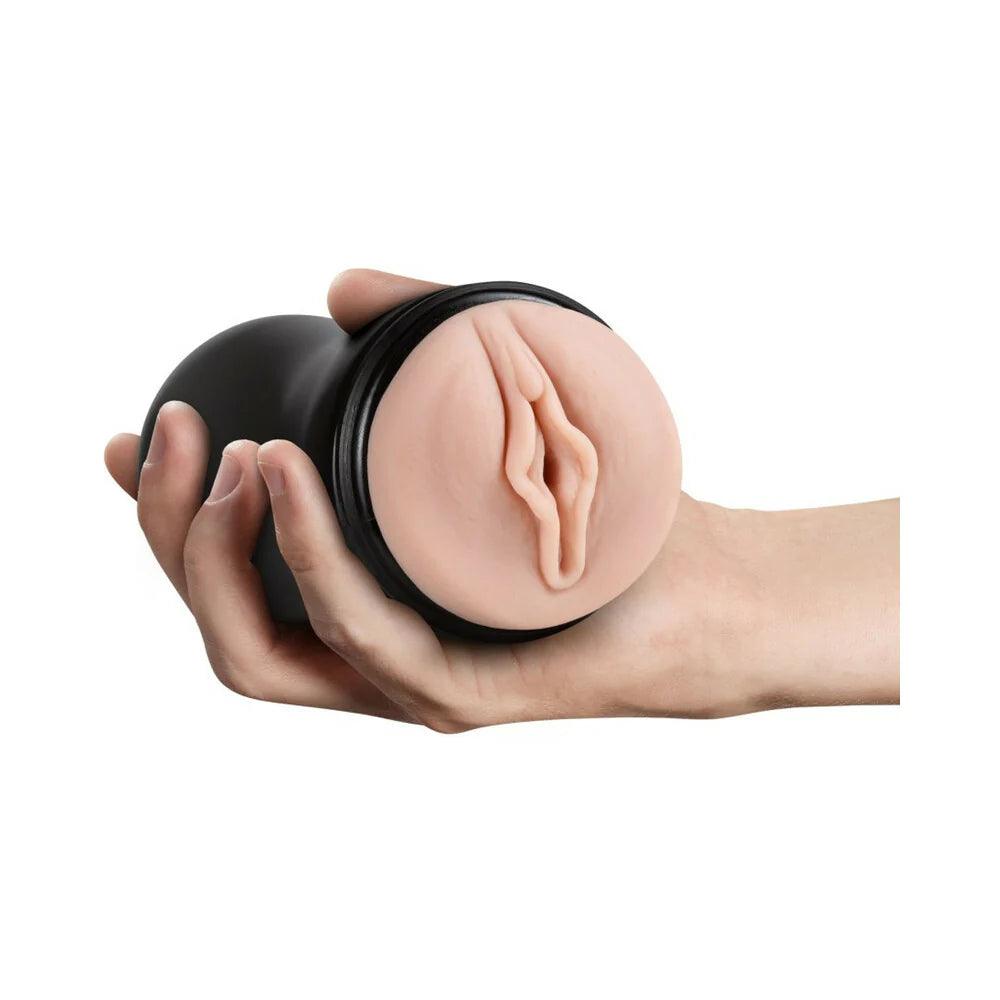 Blush M for Men Soft + Wet Pussy with Pleasure Orbs Self-Lubricating Vagina Stroker