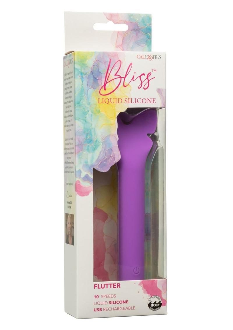 Bliss Liquid Silicone Flutter Rechargeable Clitoral Stimulator