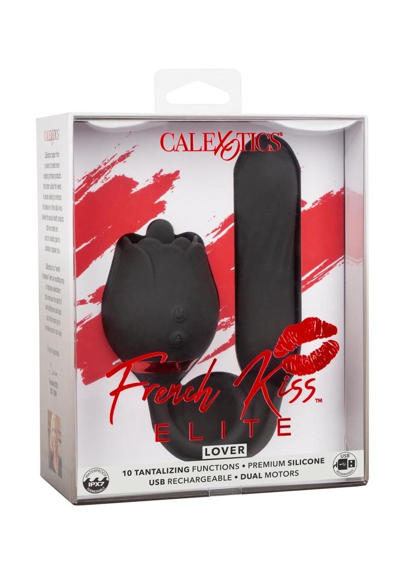 CalExotics French Kiss Elite Lover Silicone Rechargeable Bullet