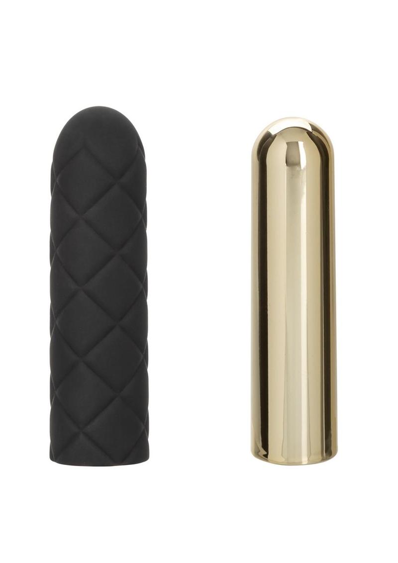 CalExotics Raven Quilted Seducer Rechargeable Silicone Bullet