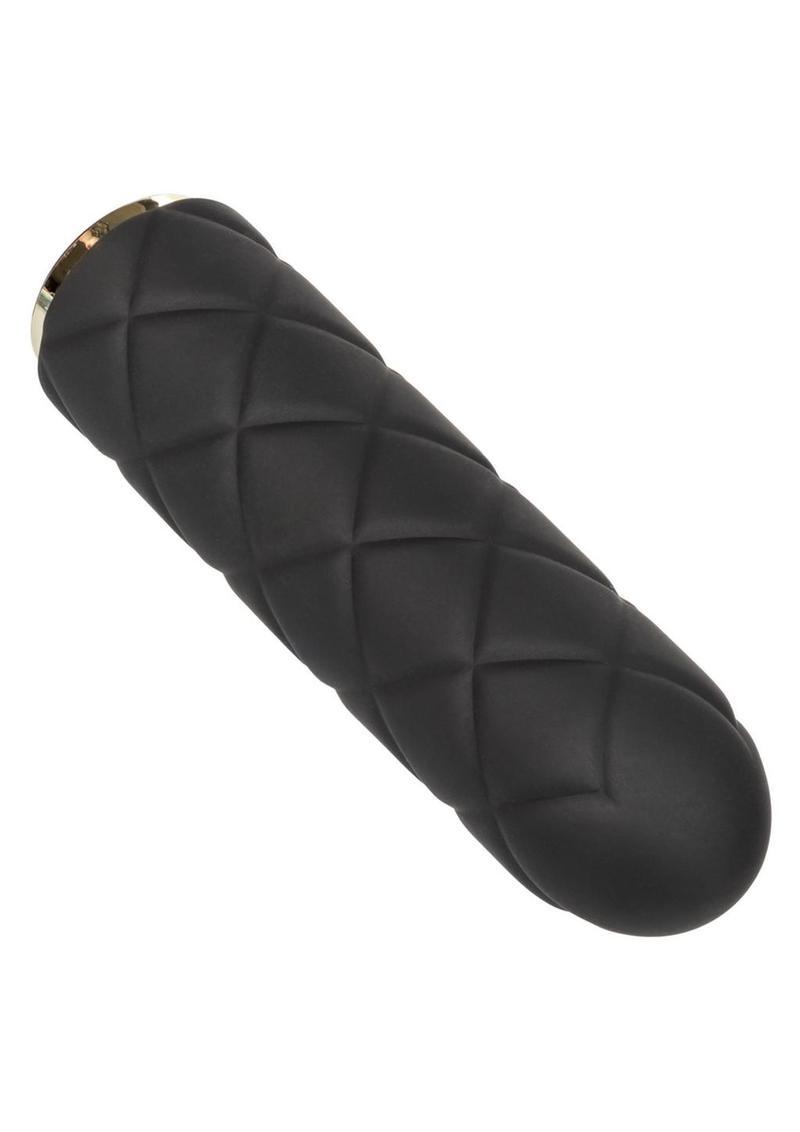 CalExotics Raven Quilted Seducer Rechargeable Silicone Bullet