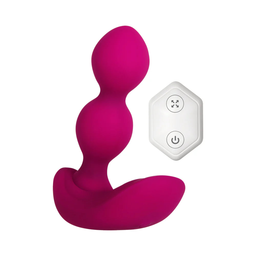 Zero Tolerance Bubble Butt Inflatable Vibrating Beaded Anal Plug