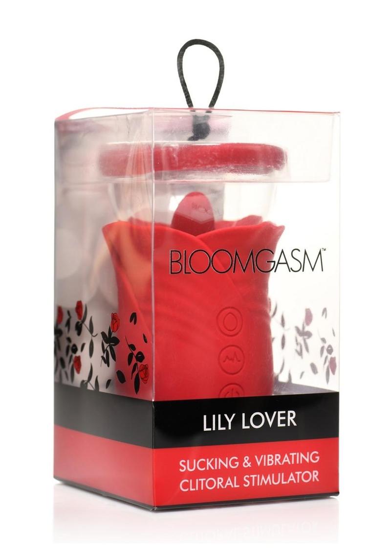 Bloomgasm Lily Lover Sucking & Vibrating Rechargeable Silicone Clitoral Stimulator