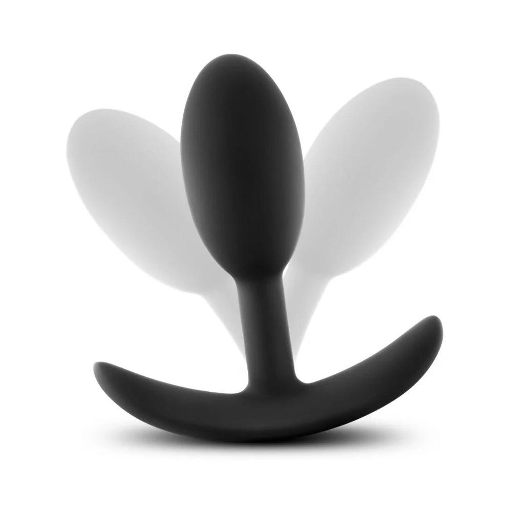 Anal Adventures Platinum Silicone Vibra Slim Butt Plug