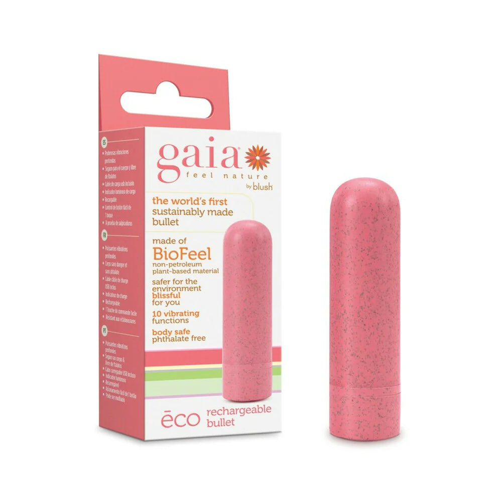 Blush Gaia Eco Rechargeable Bullet Vibrator