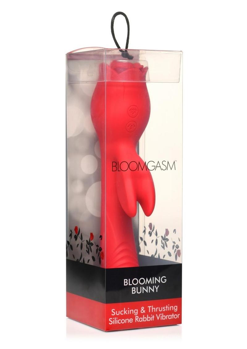 Bloomgasm Blooming Bunny Sucking & Thrusting Silicone Rechargeable Rabbit Vibrator