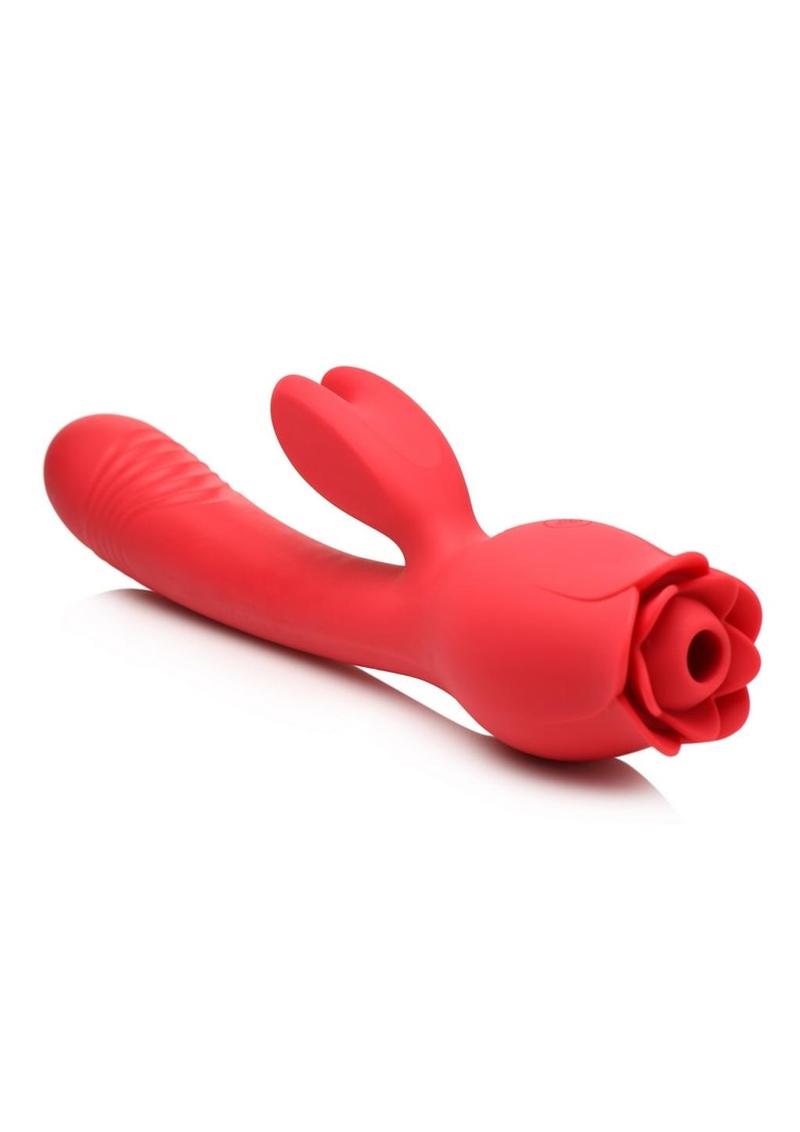 Bloomgasm Blooming Bunny Sucking & Thrusting Silicone Rechargeable Rabbit Vibrator