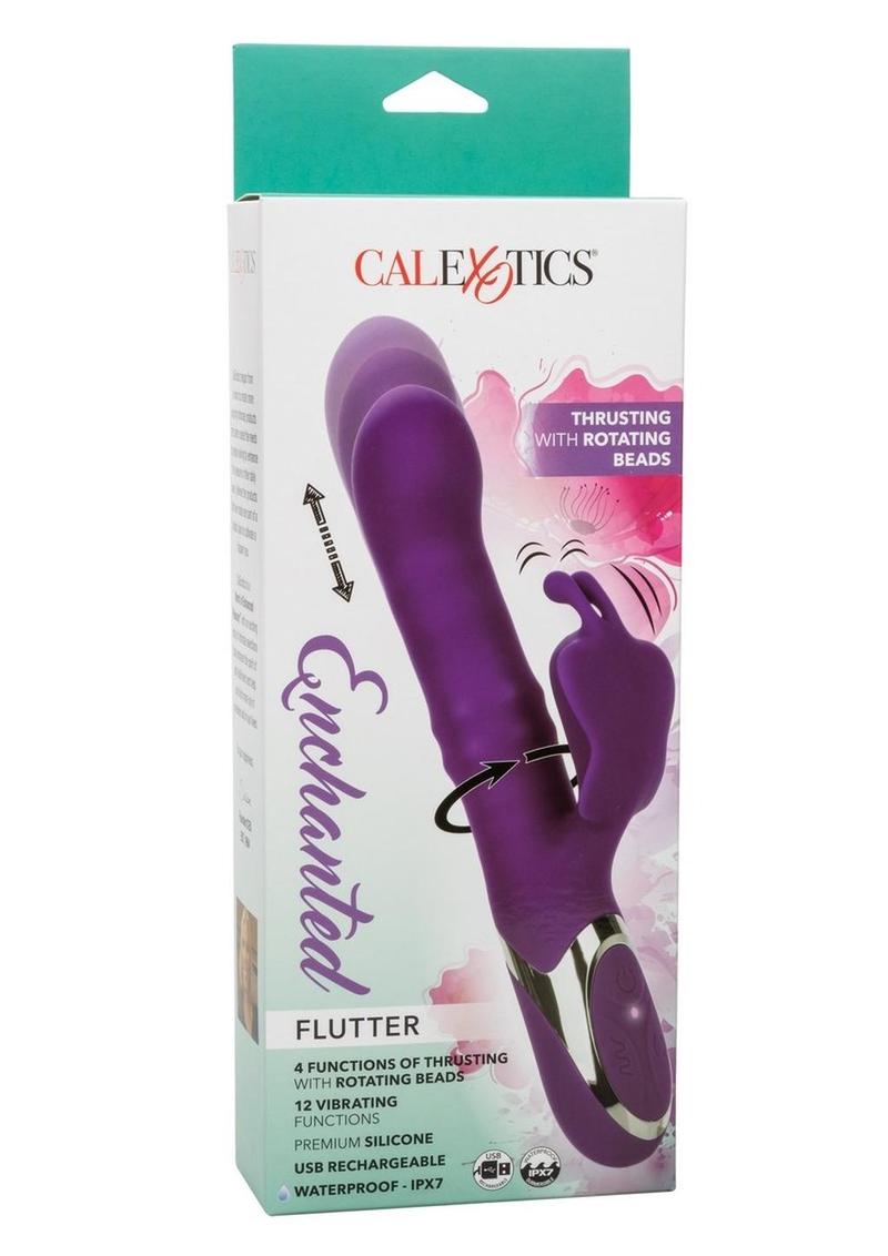 CalExotics Enchanted Flutter™ Rechargeable Silicone Dual-Action Rabbit Vibrator