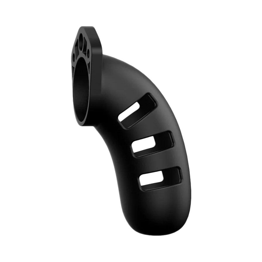 Shots ManCage Model 21 Adjustable 4.5 in. Silicone Chastity Cock Cage