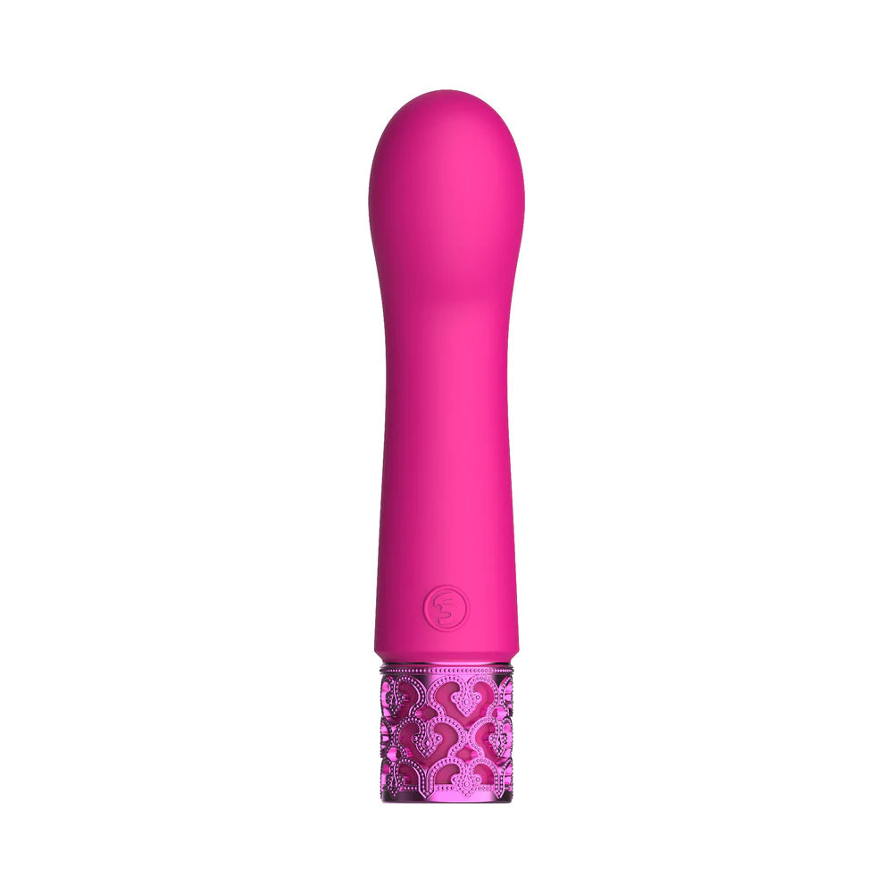 Shots Royal Gems Bijou Rechargeable Curved Silicone Bullet Vibrator