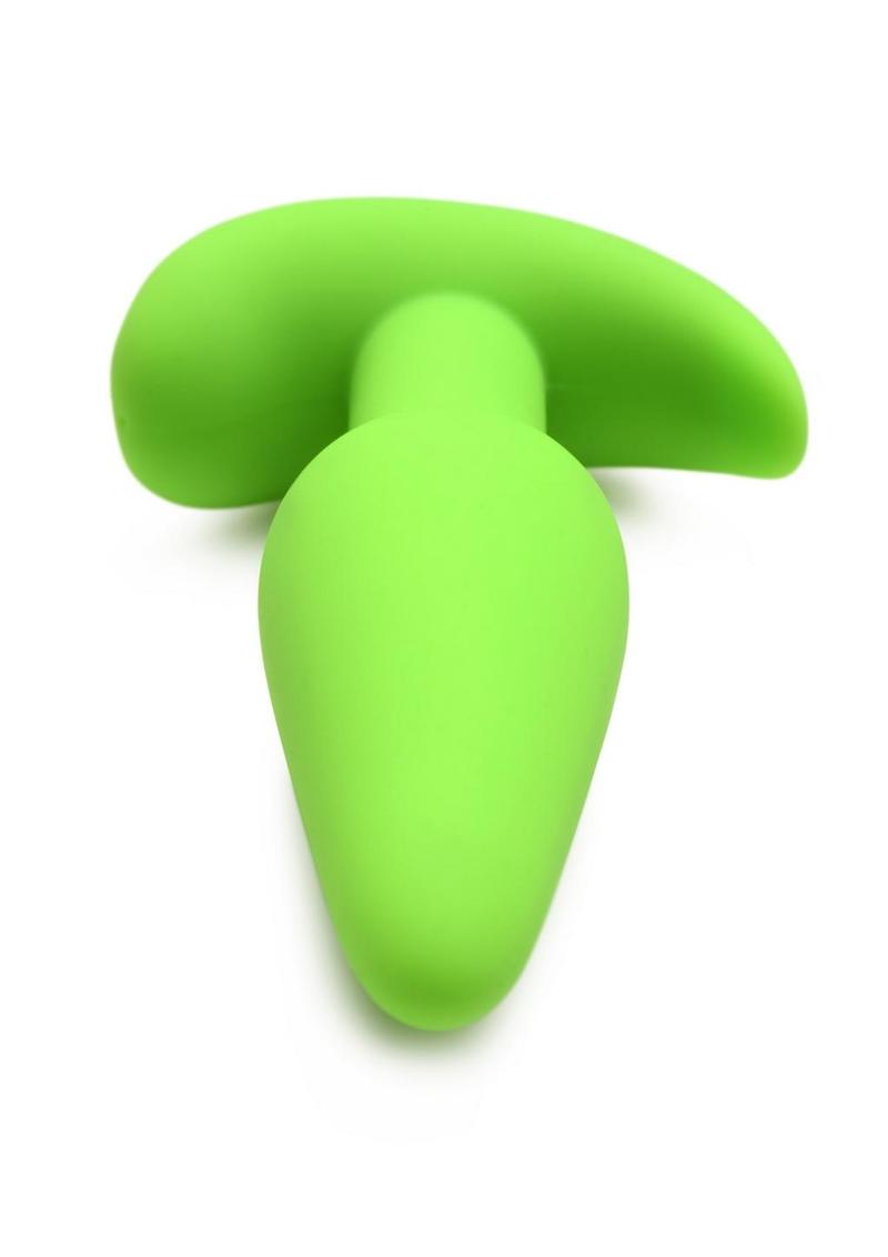 Bang! 21X Glow in The Dark Rechargeable Silicone Butt Plug with Remote