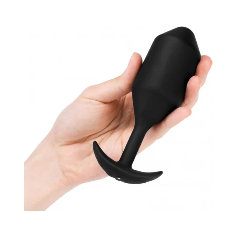 b-Vibe Vibrating Snug Plug 5 Rechargeable Weighted Silicone Anal Plug