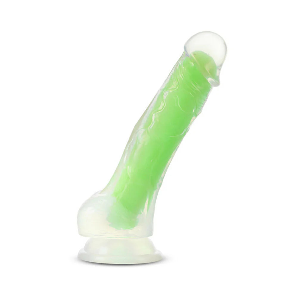 Blush Neo Elite Glow in the Dark Viper 7 in. Dual-Density Dildo