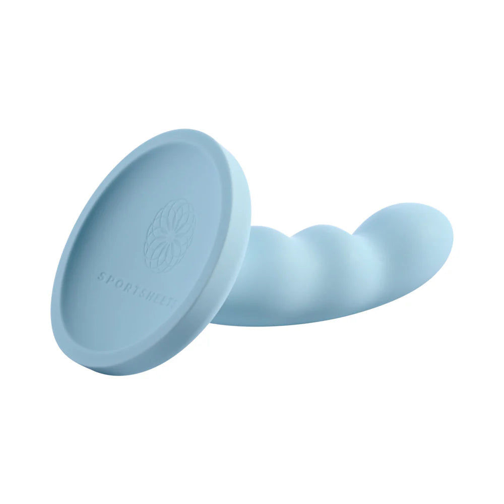 Sportsheets Jaspar Silicone Curved Dildo with Suction Cup 6in