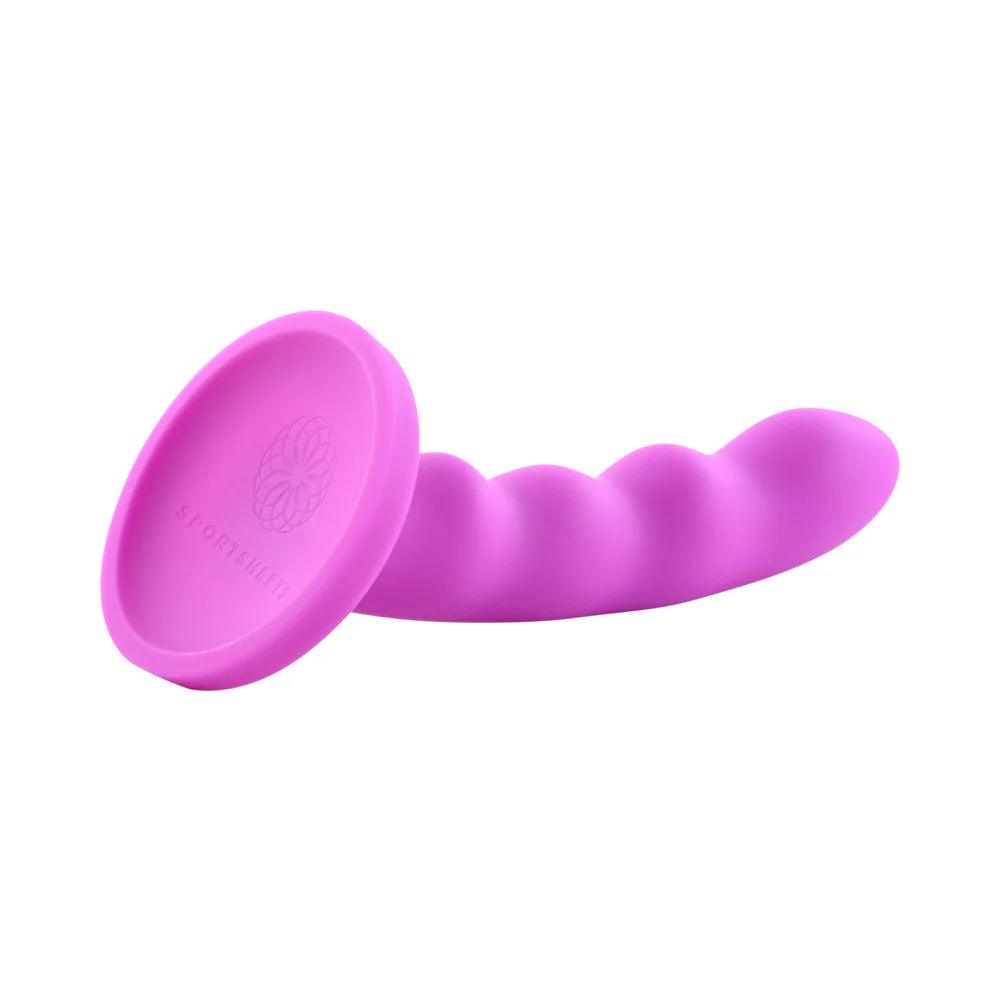 Sportsheets Merge Collection Nautia 8 in. Silicone G-Spot Dildo with Suction Cup