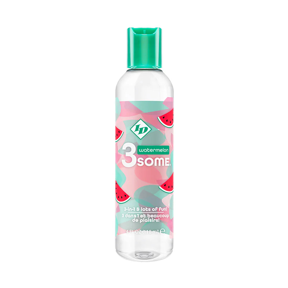 ID 3 Some 3-in-1  Water-Based Flavored Lubricant - 4oz