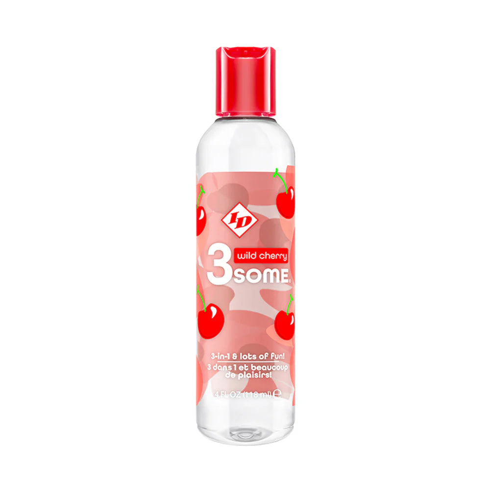 ID 3 Some 3-in-1  Water-Based Flavored Lubricant - 4oz