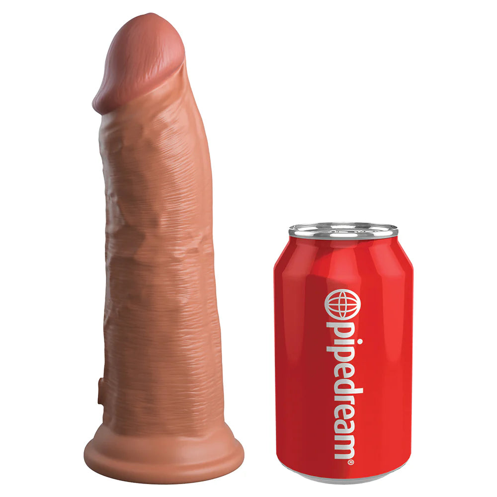 Pipedream King Cock Elite 8 in. Vibrating Realistic Dildo With Suction Cup