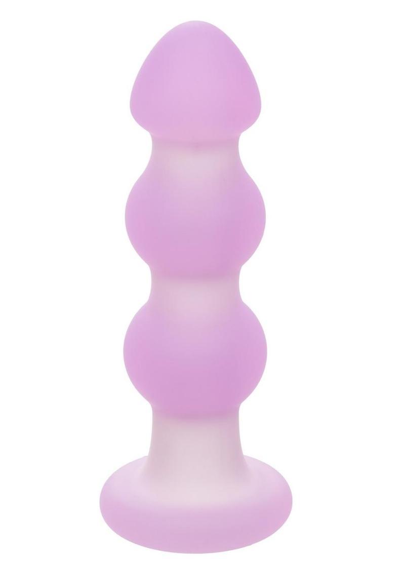 CalExotics Lavender Haze Beaded Probe Silicone Rechargeable Anal Plug