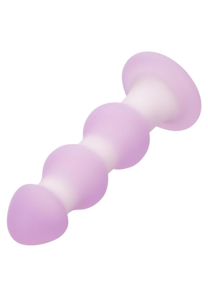 CalExotics Lavender Haze Beaded Probe Silicone Rechargeable Anal Plug