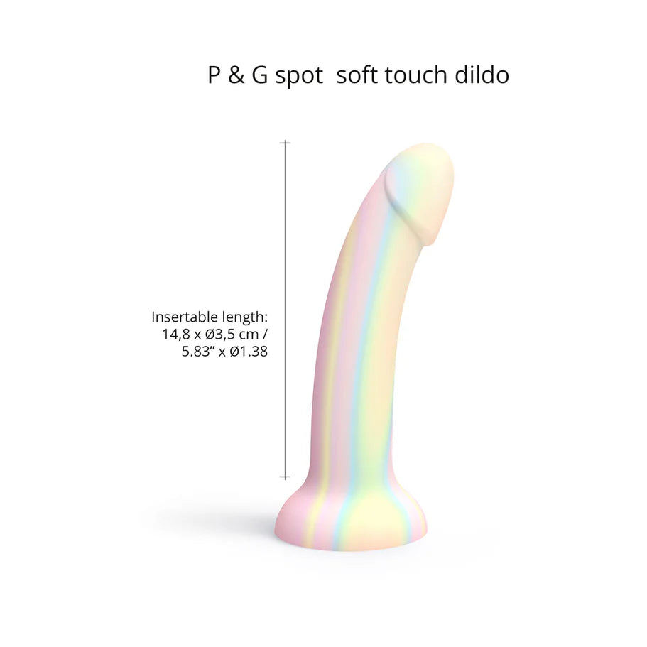 Love to Love Dildolls Fantasia Glow in the Dark 7 in. Silicone Dildo