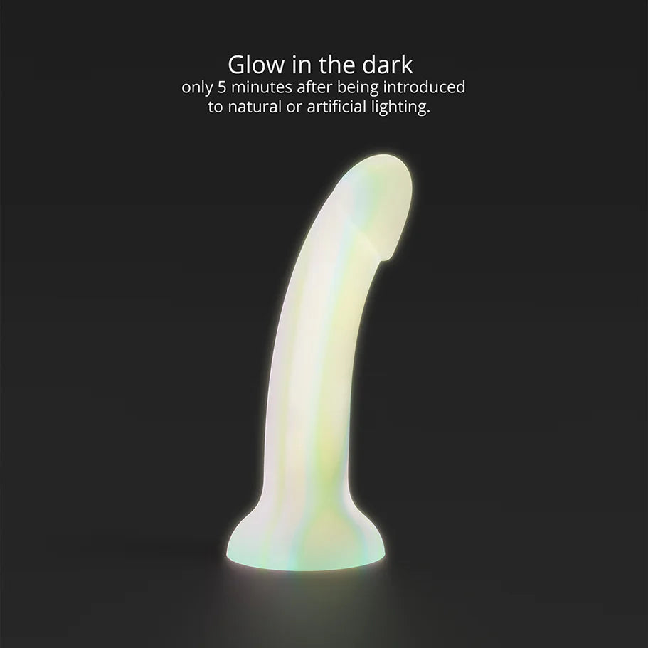 Love to Love Dildolls Fantasia Glow in the Dark 7 in. Silicone Dildo